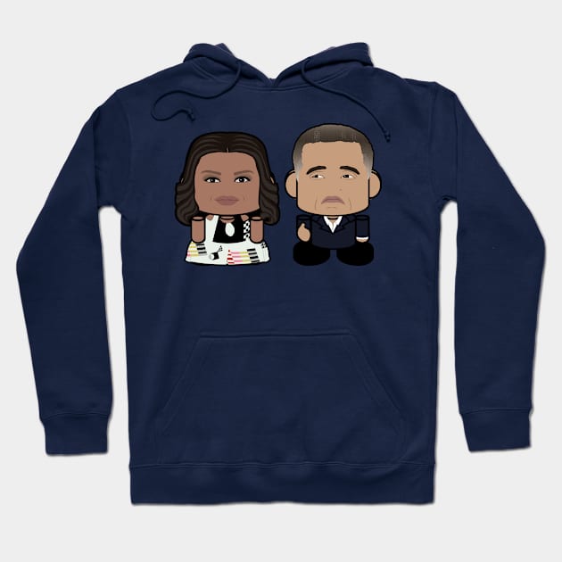 Mr. & Mrs. Obamabot POLITICO'BOT Toy Robot (Thumbs Up) Hoodie by Village Values